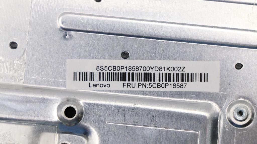 Lenovo 5CB0P18587 Upper Case Asm 3N 81Af W/Kb Sp