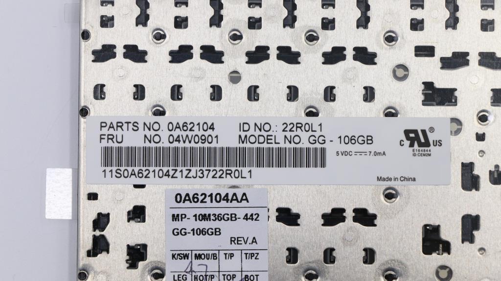 Lenovo Kb Keyboards External - 04W0901