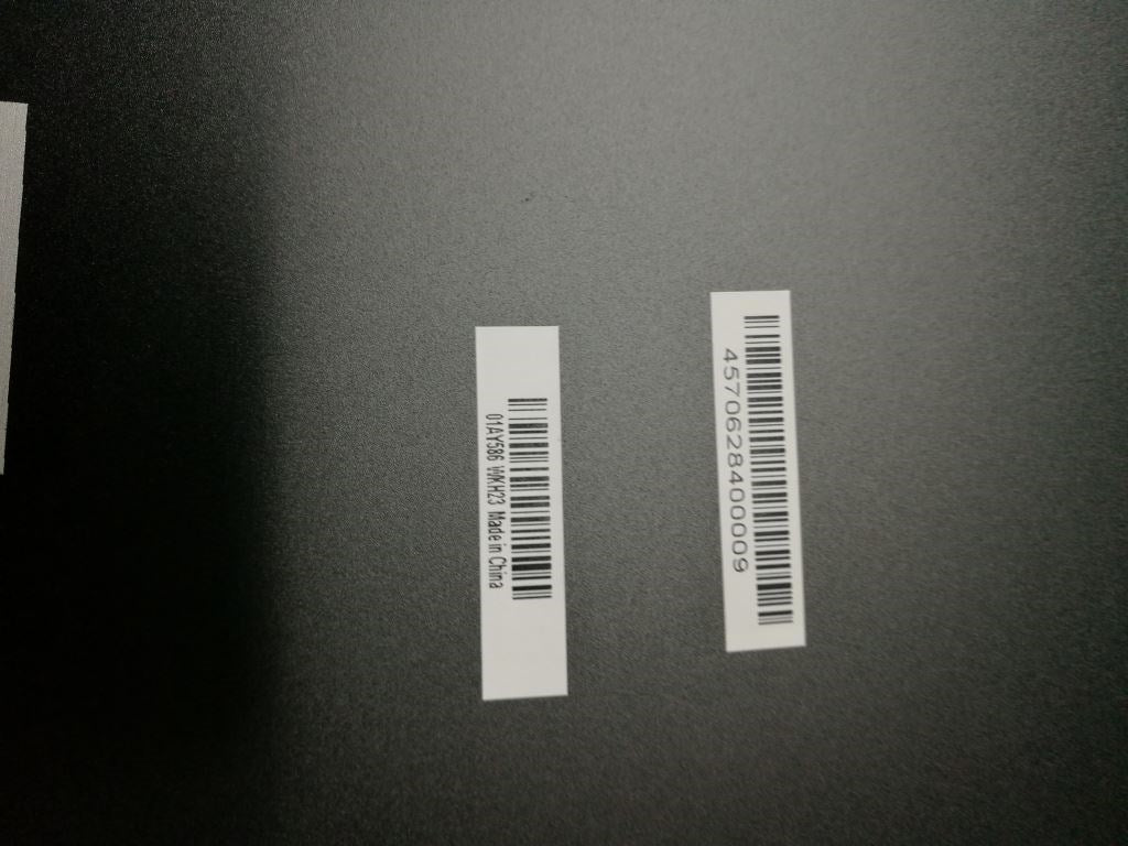 Lenovo Lcd Cover 3D Black New - 01AY586