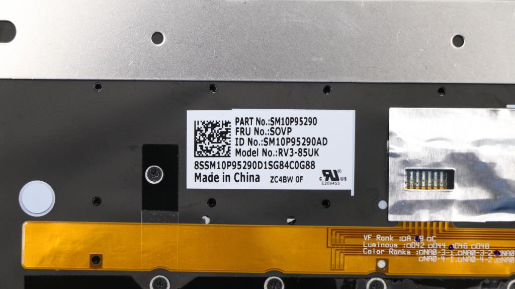 Lenovo Assembly Ccoverbkkbd Frcbldfnf - 01LX791
