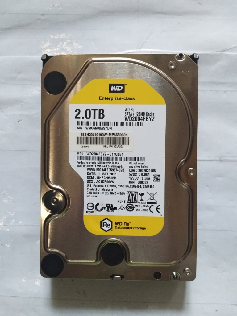 Lenovo 00LF303 Hdd Asm