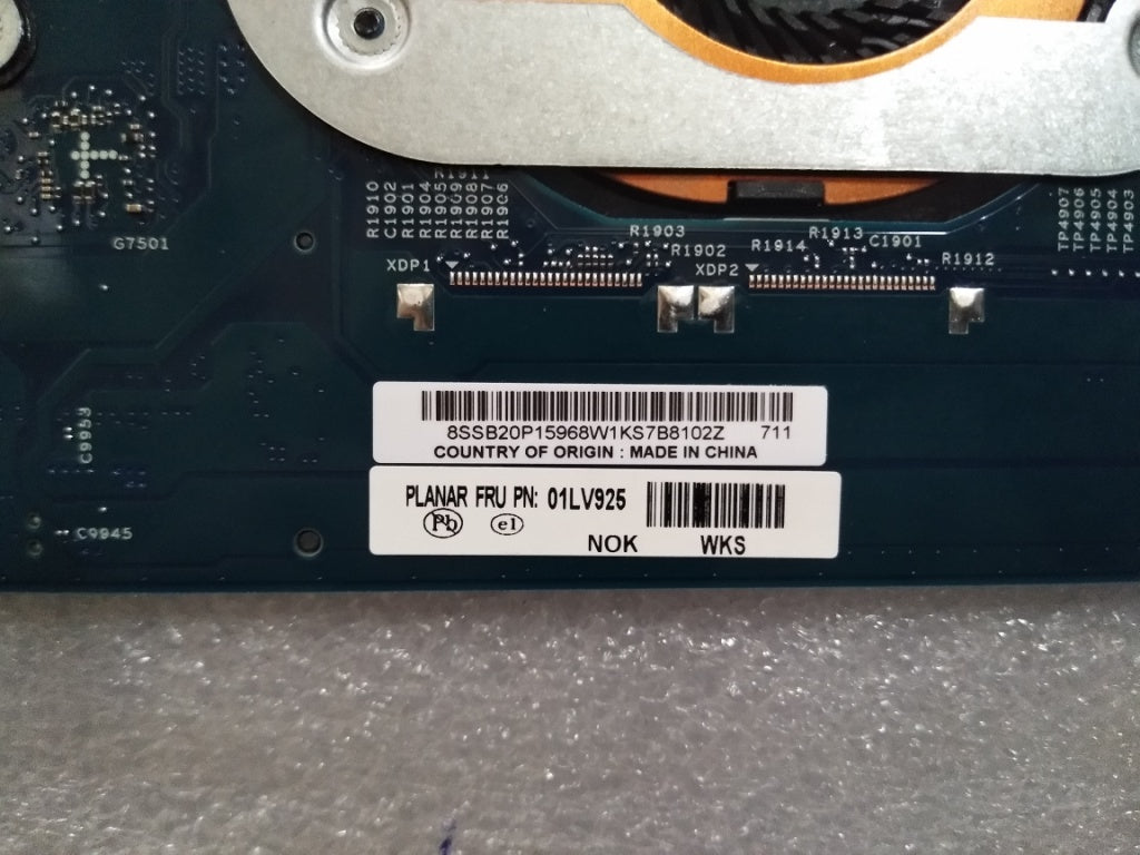 Lenovo Nok,I7-6600U,Vpro16G,Amt,Tpm - 01LV925