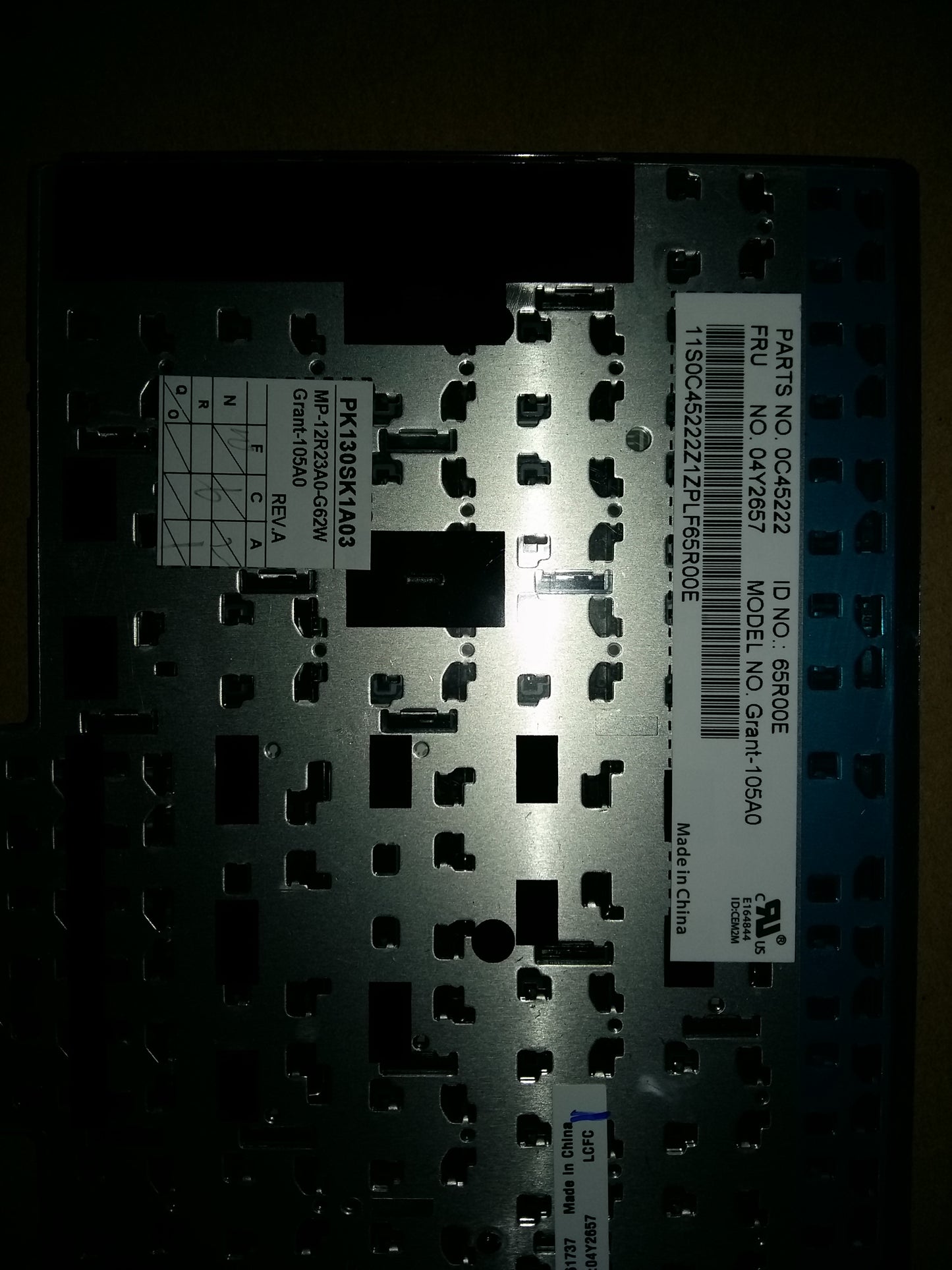 Lenovo Ki Keyboards Internal - 04Y2657