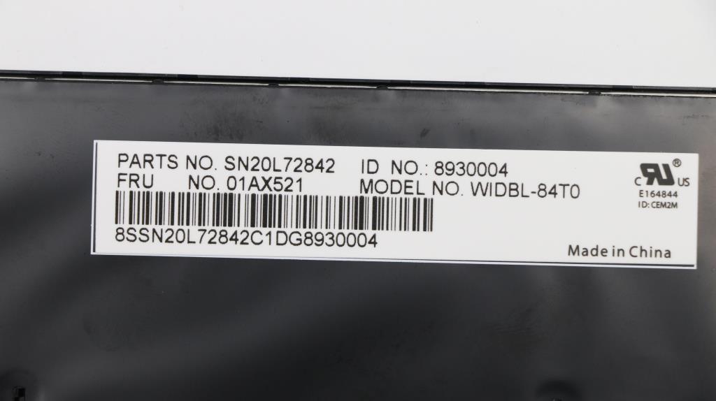 Lenovo Ct470 Keyboard Th Chy Bl - 01AX521