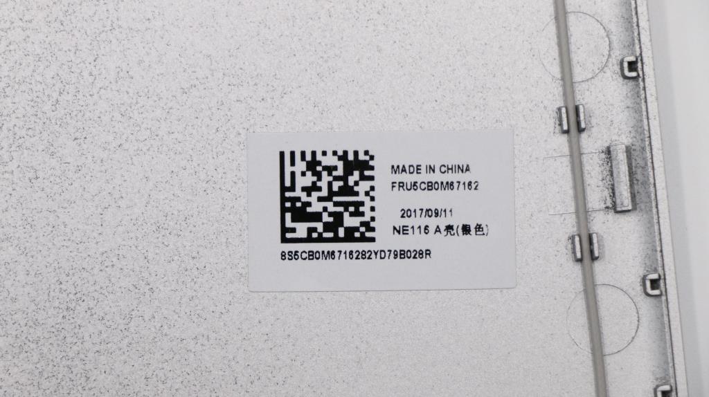 Lenovo Lcd Cover 3N 80Wg Silver - 5CB0M67162