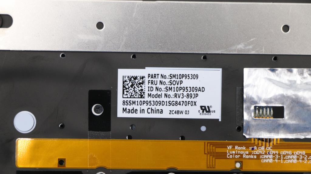 Lenovo Assembly Ccoverbkkbd Jpcbldfnf - 01LX800