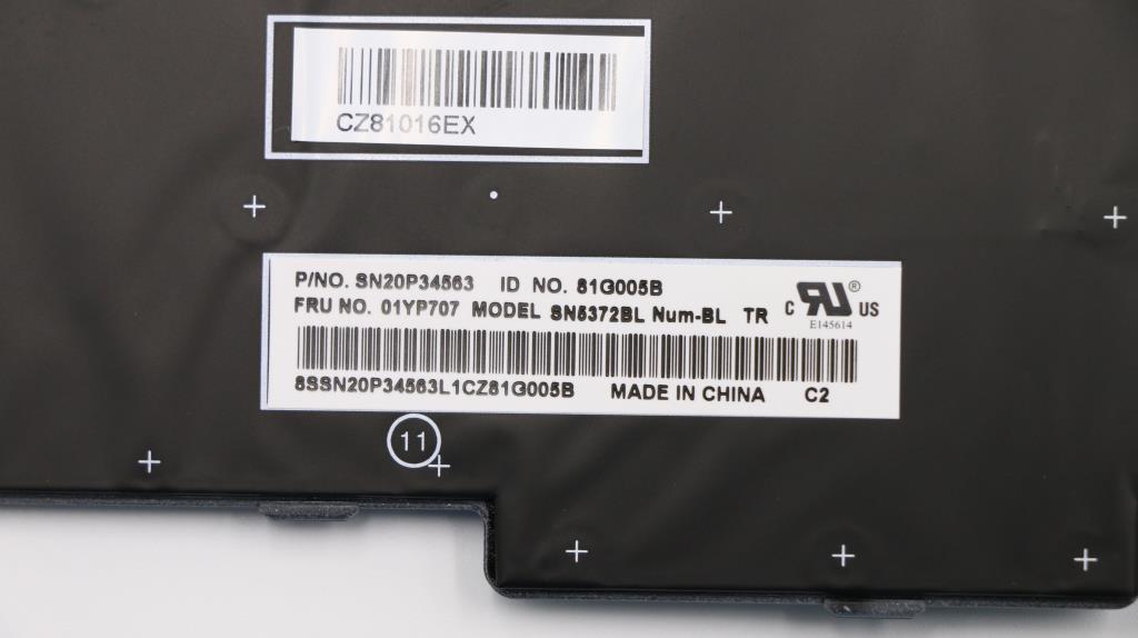 Lenovo 01YN767 Fru Como Nm Ltn Kbbl Sv Tr