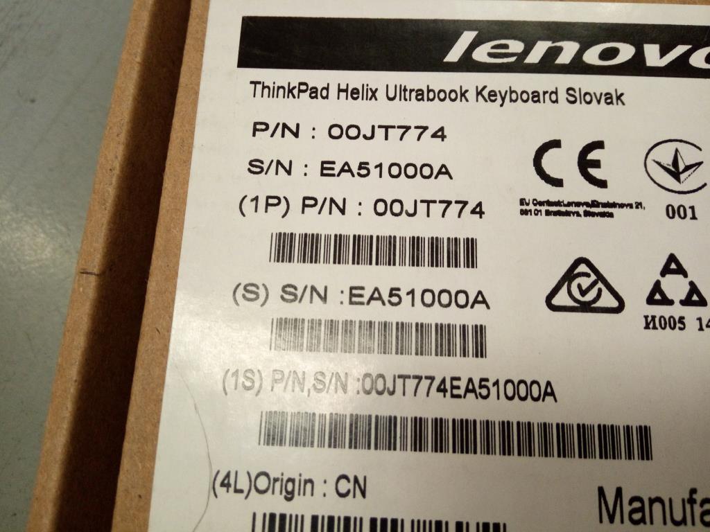 Lenovo Ki Keyboards Internal - 00JT774