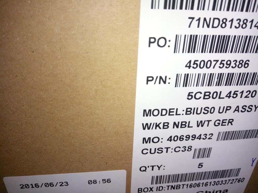 Lenovo Co Covers - 5CB0L45120
