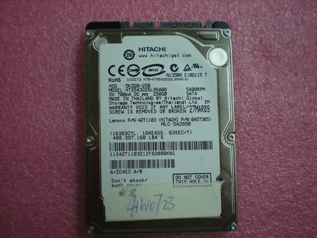 Lenovo Hard Drives - 41W0723