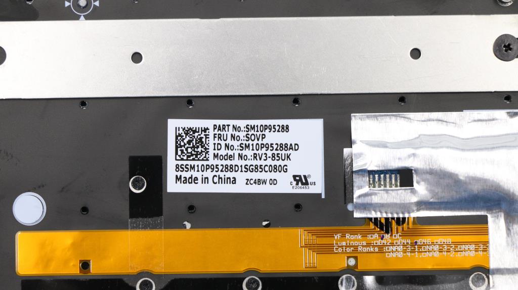 Lenovo Assembly Ccoverbkkbd Dkcbldfnf - 01LX787