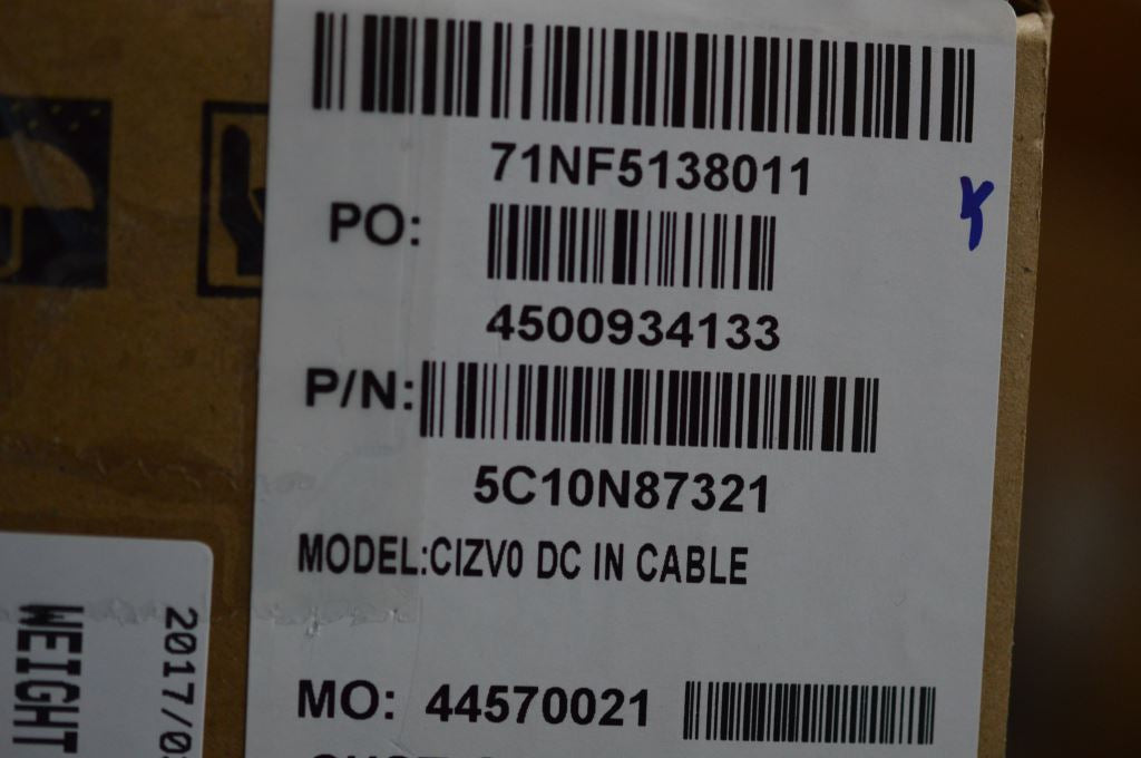 Lenovo Dc In Cable - 5C10N87321
