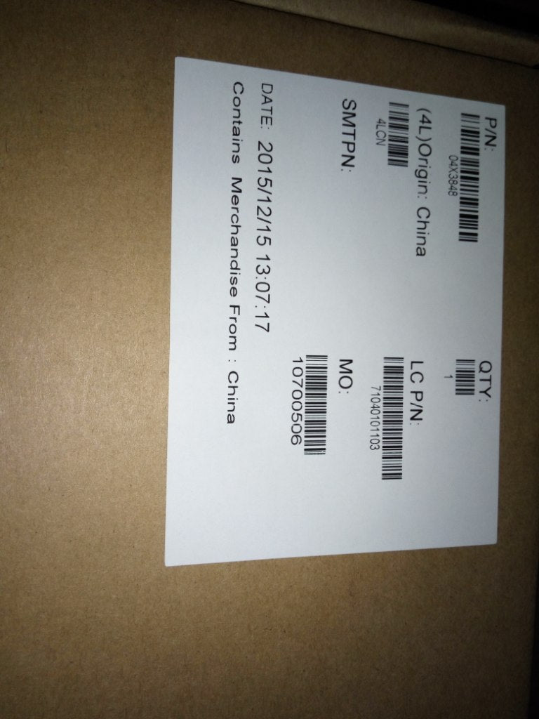Lenovo Bdplanar Nok,I7-4500,Tpm - 04X3848