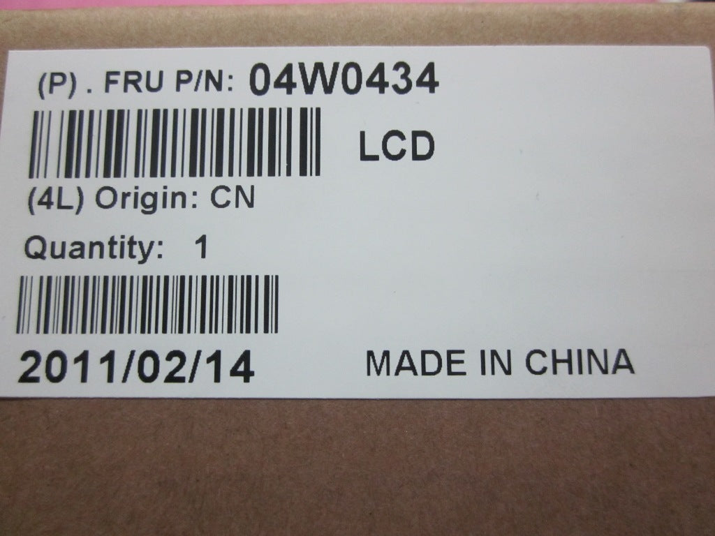 Lenovo Lcd Display Panel - 04W0434