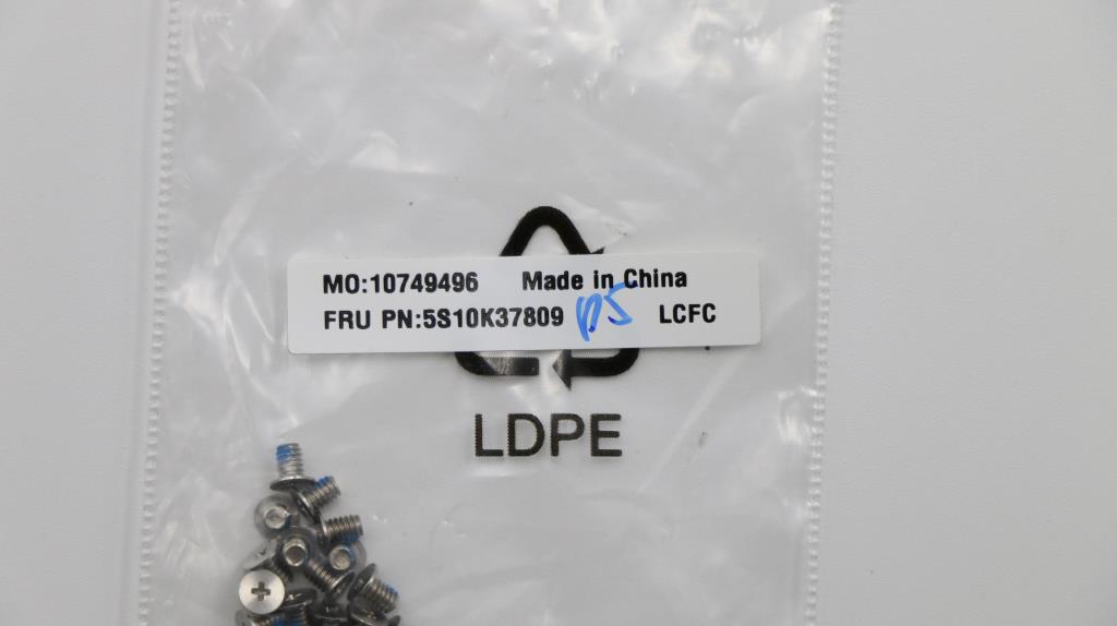 Lenovo Ks Kits Screws And Labels - 5S10K37809