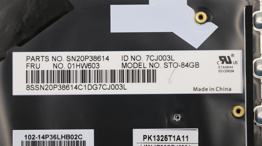 Lenovo Kb Chicony Black Uk - 01HW603
