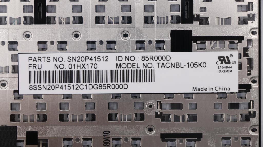 Lenovo Kb Lim16C93K04421 Kr Lts2 Nbl - 01HX170