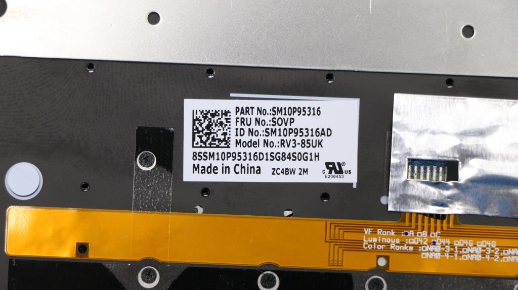 Lenovo Assembly Ccoverbkkbd Cfecbldfn - 01LX792