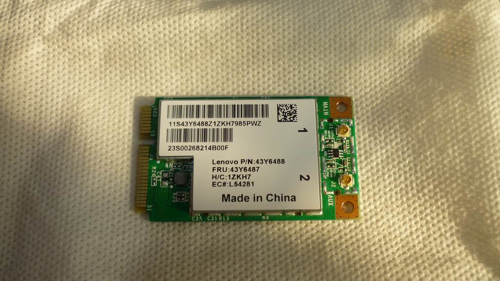 Lenovo 20002304 Gtc Bcm4312 M 802.11G Mow Jap