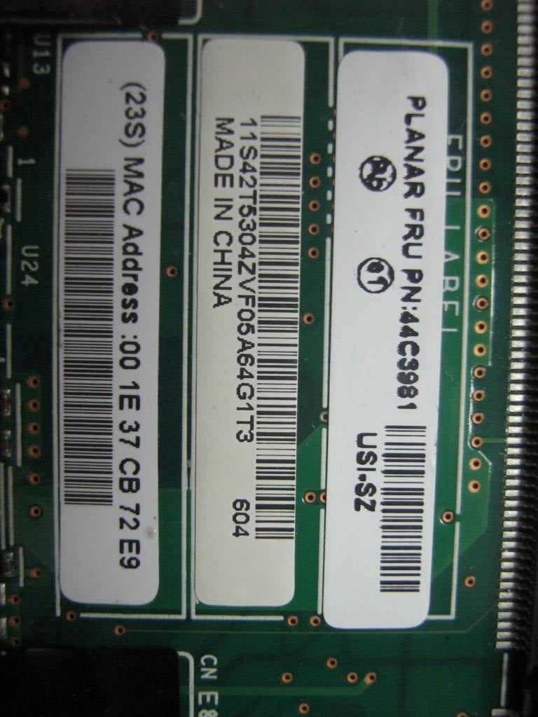 Lenovo System Boards - 44C3981