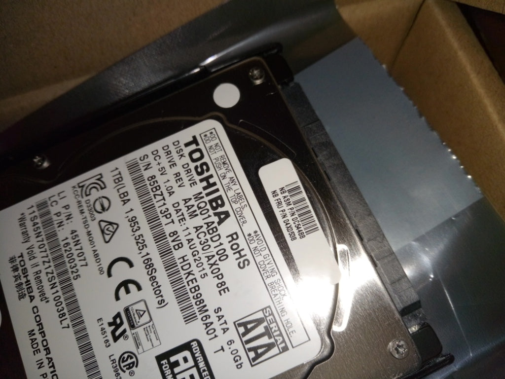 Lenovo Hd Hard Drives - 04X0538