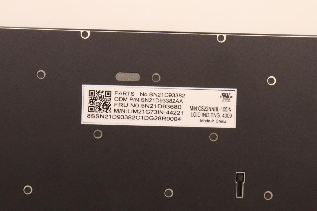 Lenovo Nbkyb Cs22 Nm Top,Bknbl,Chy,In - 5N21D93680