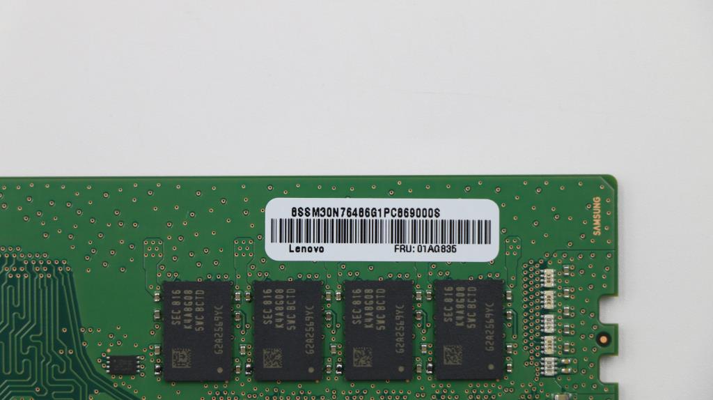 Lenovo 01AG835 16Gb Ddr4 2666 Udimmsamsung