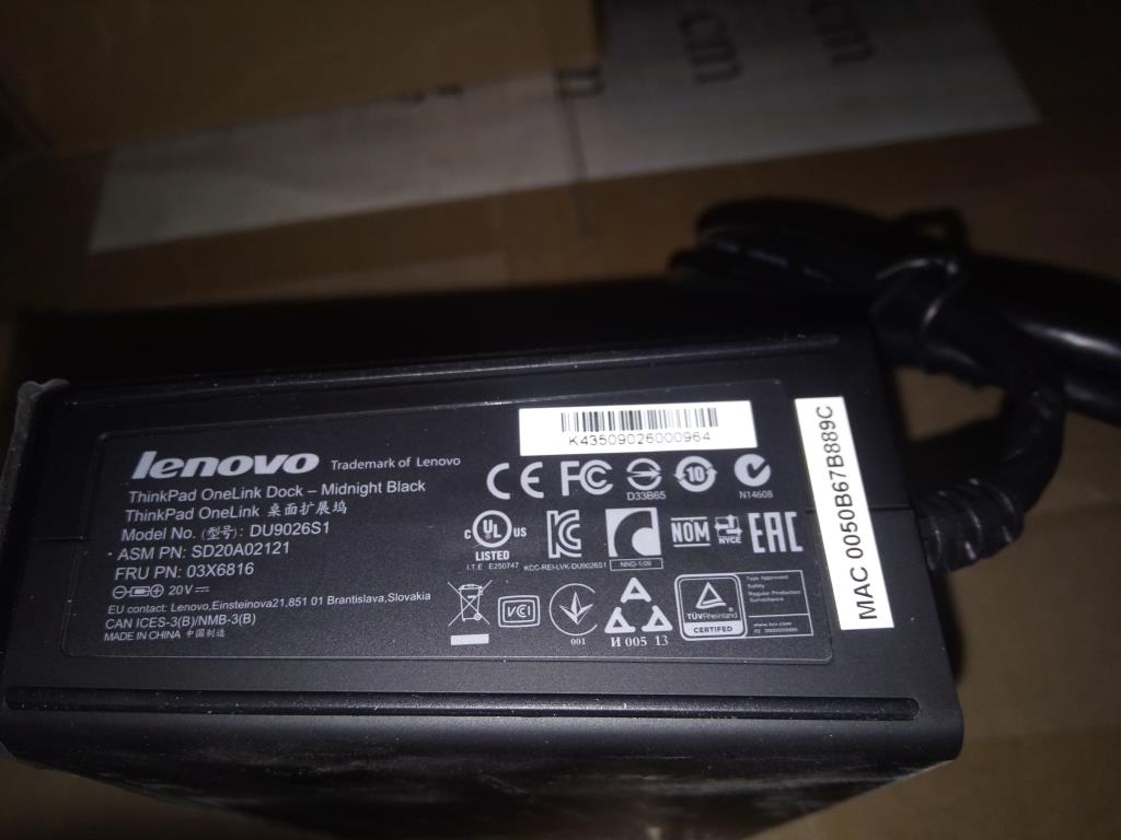 Lenovo Ds Docking Stations - 03X6816