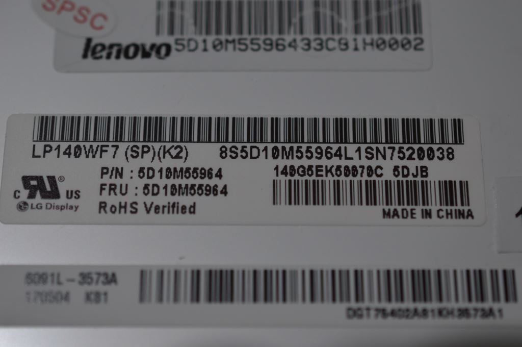 Lenovo Lg Lp140Wf7-Spk2 Fhdi Ag S Nb - 5D10M55964