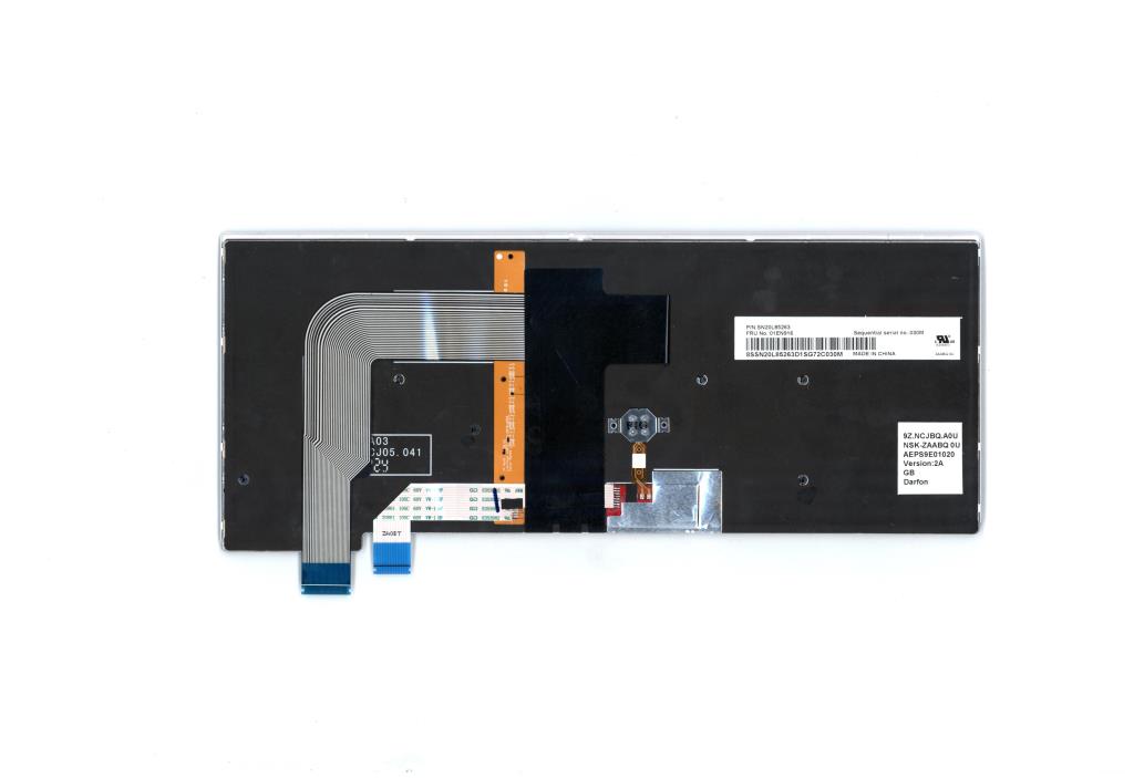 Lenovo Bell2 Slv Kbd,Gb,Dfn Bl - 01EN916