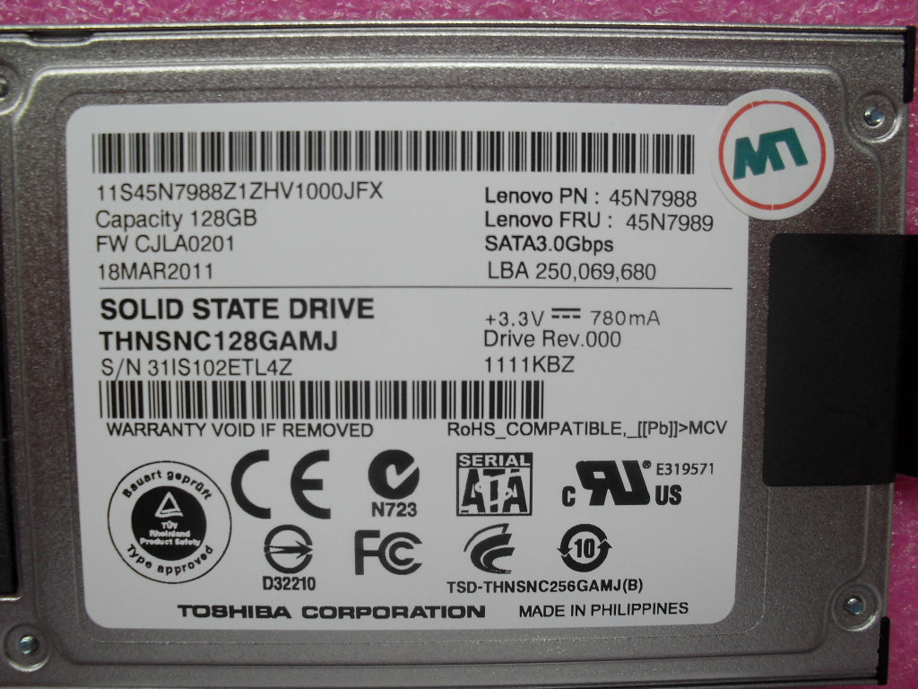 Lenovo Solid State Drives - 45N7989