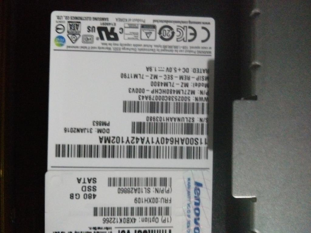 Lenovo Sd Solid State Drives - 00XH109