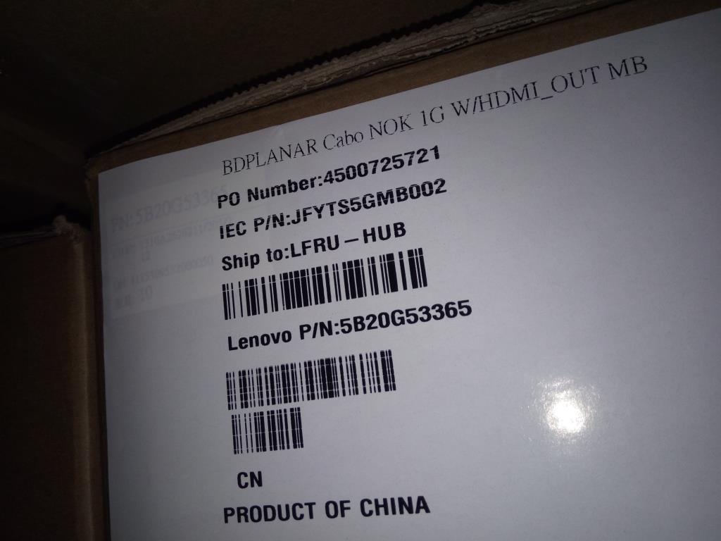 Lenovo Win 8 Mb - 5B20G53365