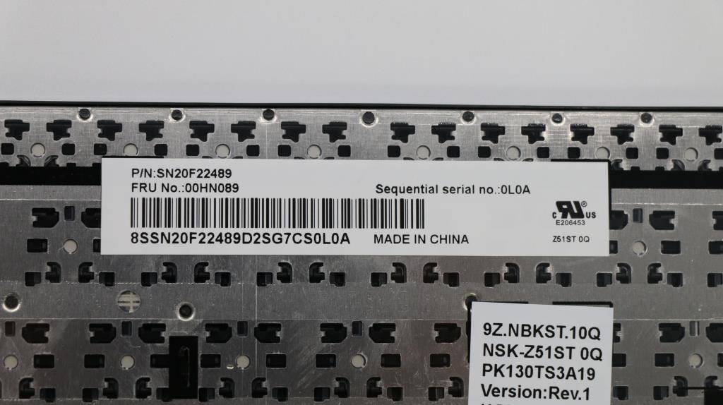 Lenovo Ki Keyboards Internal - 00HN089