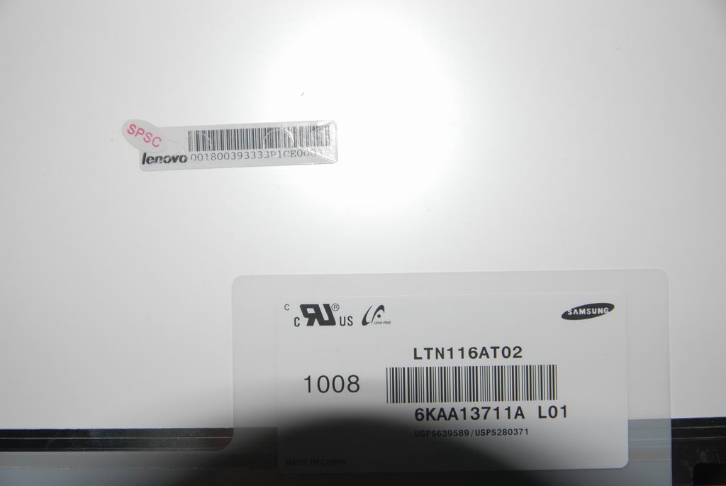 Lenovo 18003933 Sms Ltn116At02-L01 Hd G Led1 N