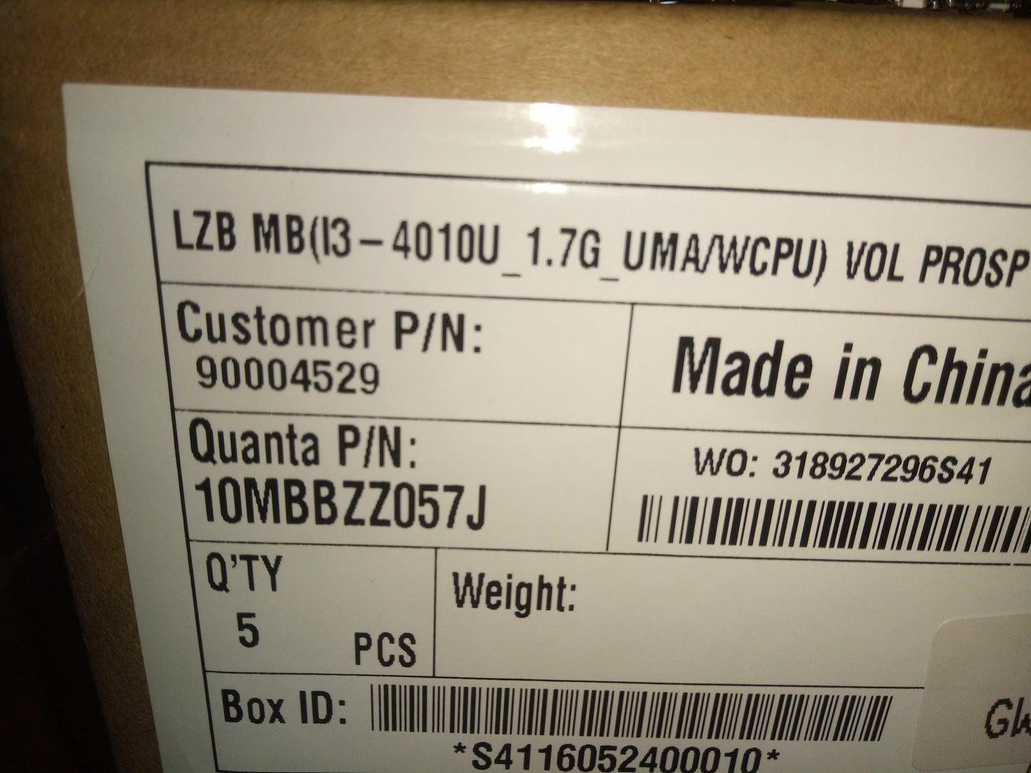 Lenovo Pl System Boards - 90004529