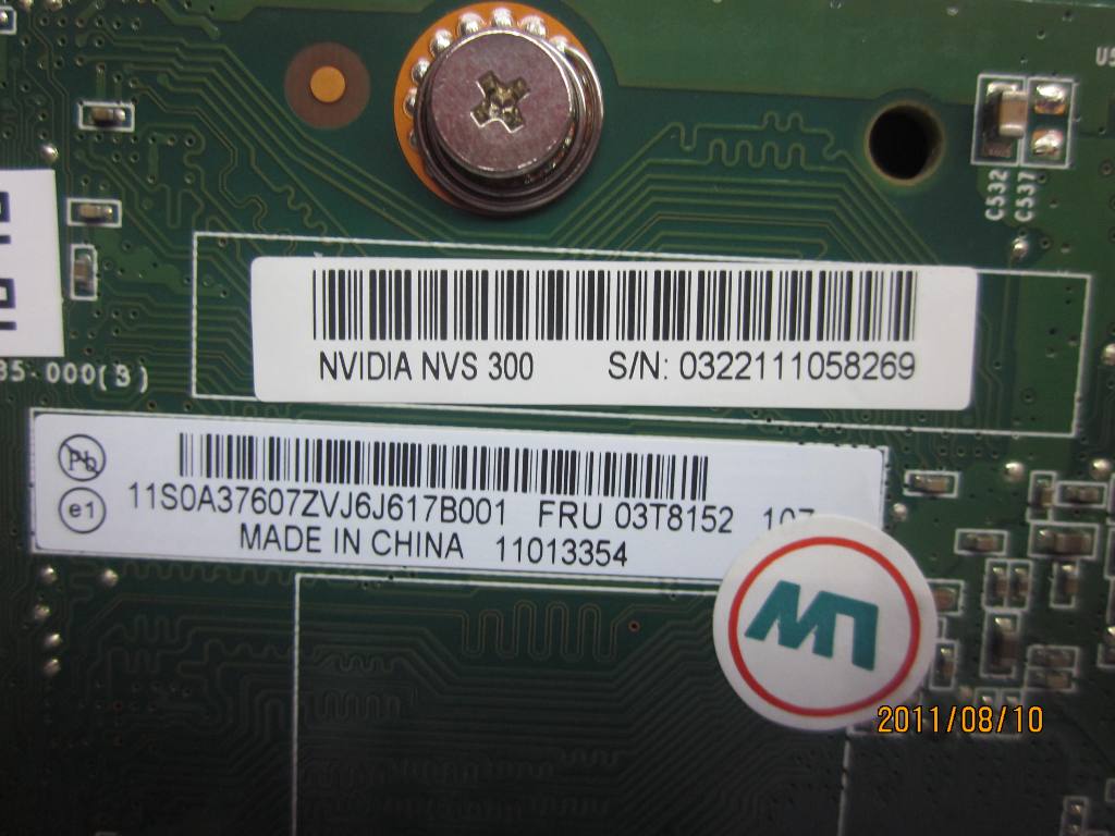 Lenovo 03T8152 Card