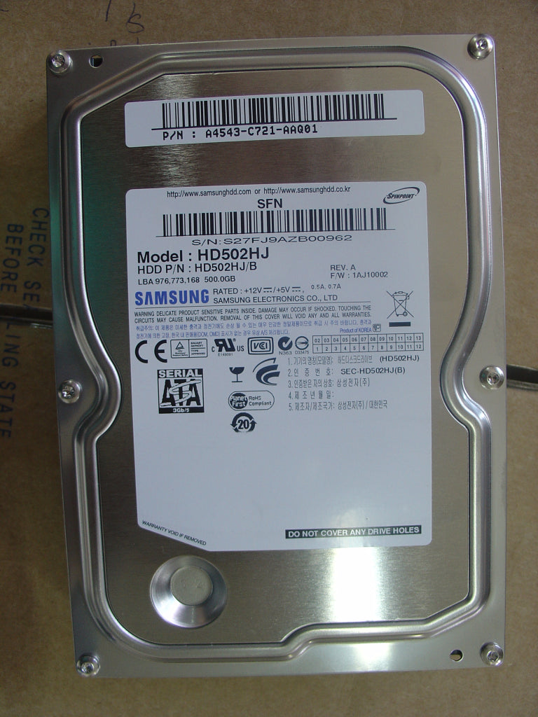 Lenovo 16004414 Hdd Samsung F3 Hd502Hj 500G Lh