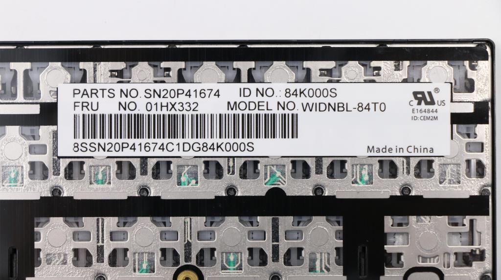 Lenovo Et480 Kb Chy Nbl Kb Th - 01HX332
