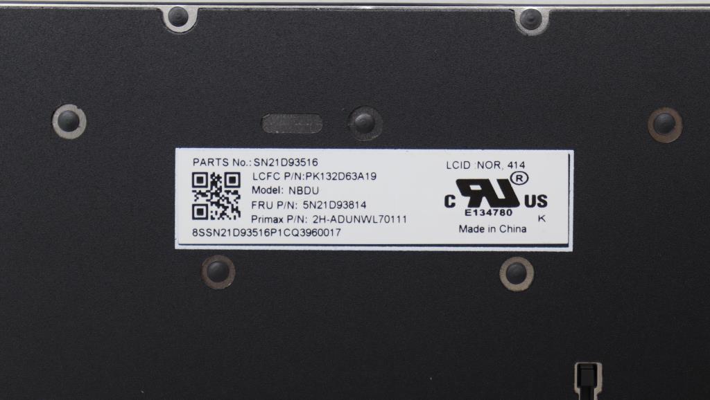 Lenovo Nbkyb Cs22 Nm Top,Bknbl,Pmx,No - 5N21D93814