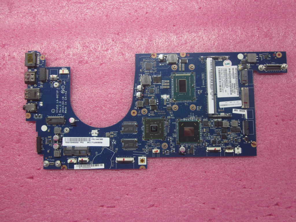 Lenovo Bdplanar W8P,I5-3337U,Dis-2G,S - 04X1885