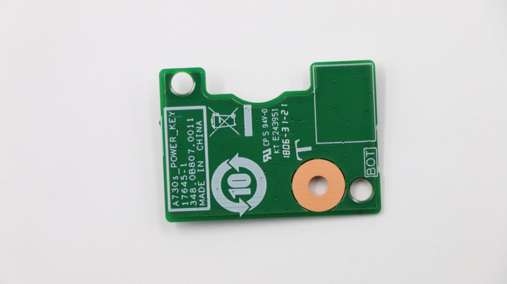 Lenovo Aio 730S Power Button Board - 01LM582
