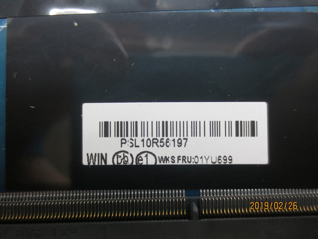 Lenovo 01YU699 Mb Win I5-8400H N17P-G1 Amt Tp