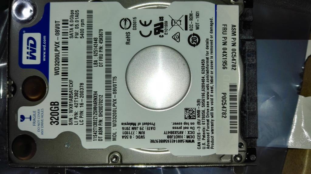 Lenovo Hd Hard Drives - 04X1956