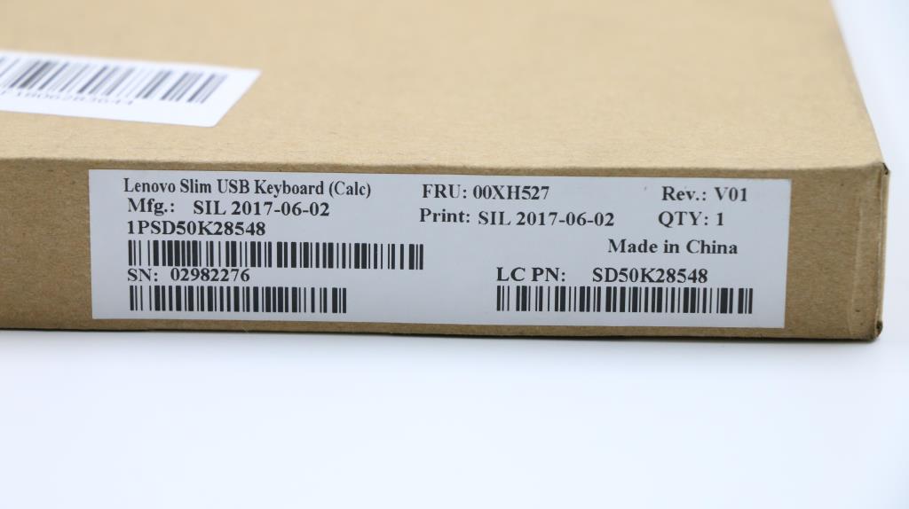 Lenovo Kb Keyboards External - 00XH527