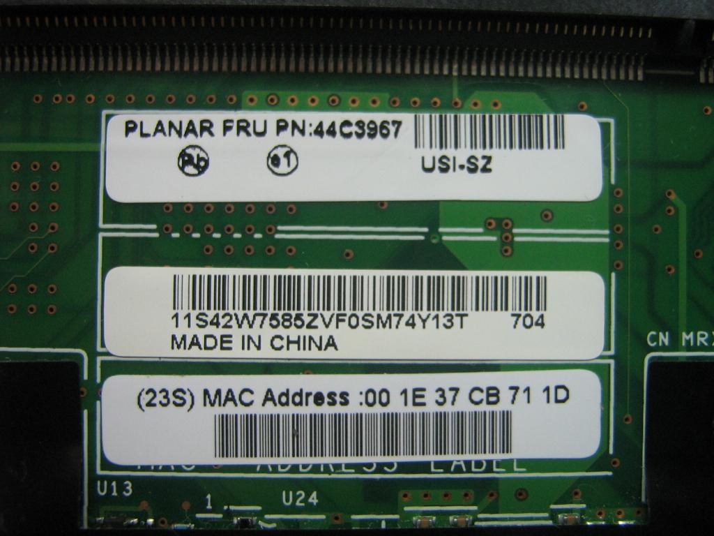 Lenovo System Boards - 44C3967