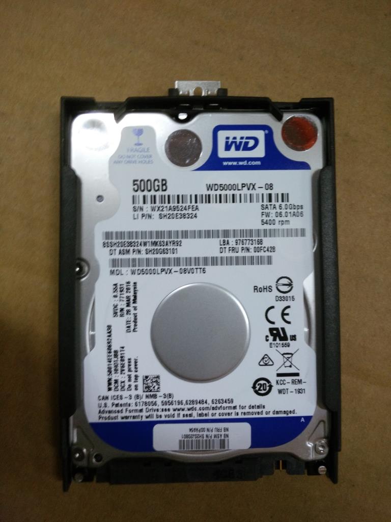 Lenovo Hd Hard Drives - 00PA954