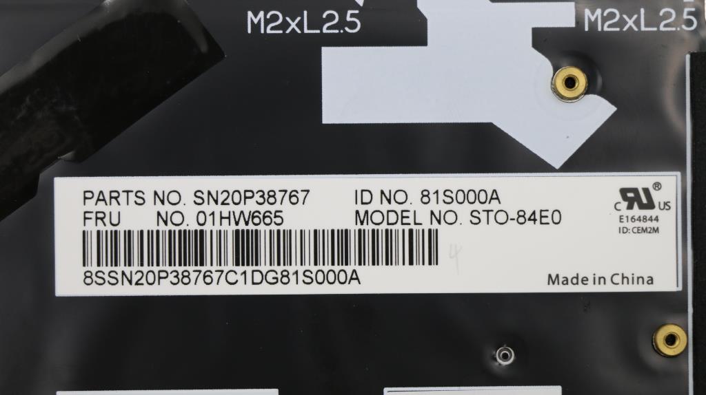 Lenovo Kb Chicony Silver Spn - 01HW665