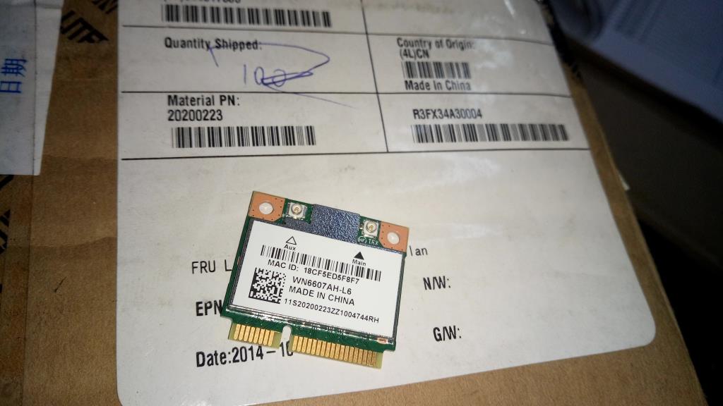Lenovo Cw Wireless Wan Adapters - 20200223