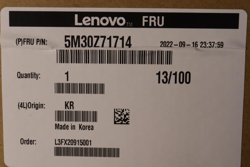 Lenovo Memory Sodimm,32Gb, Ddr4,3200, - 5M30Z71714